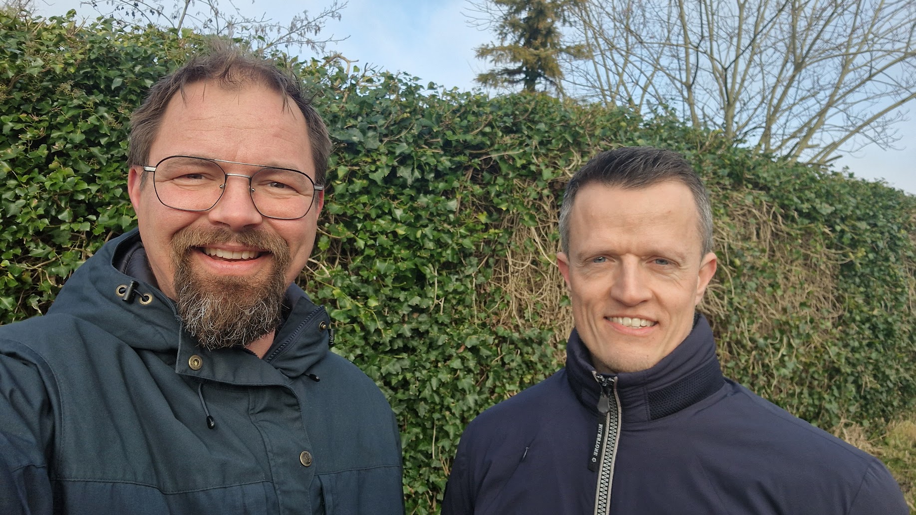Ruben Zuilhof en Dick Prevoo